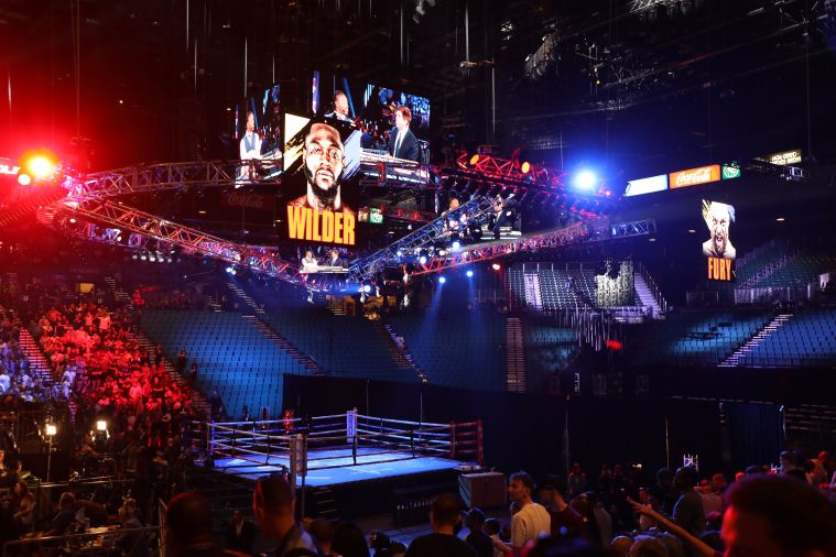 Wilder Vs Fury Weigh In