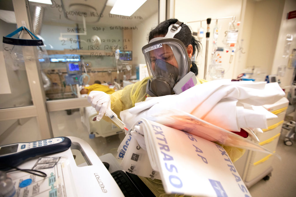 the first vaccinations of front line staff at Martin Luther King, Jr. Community Hospital. Martin Luther King Jr. Community Hospital (MLKCH) will receive 690 doses of the Pfizer vaccine, followed by another 690 21 days later. The vaccine must be administer