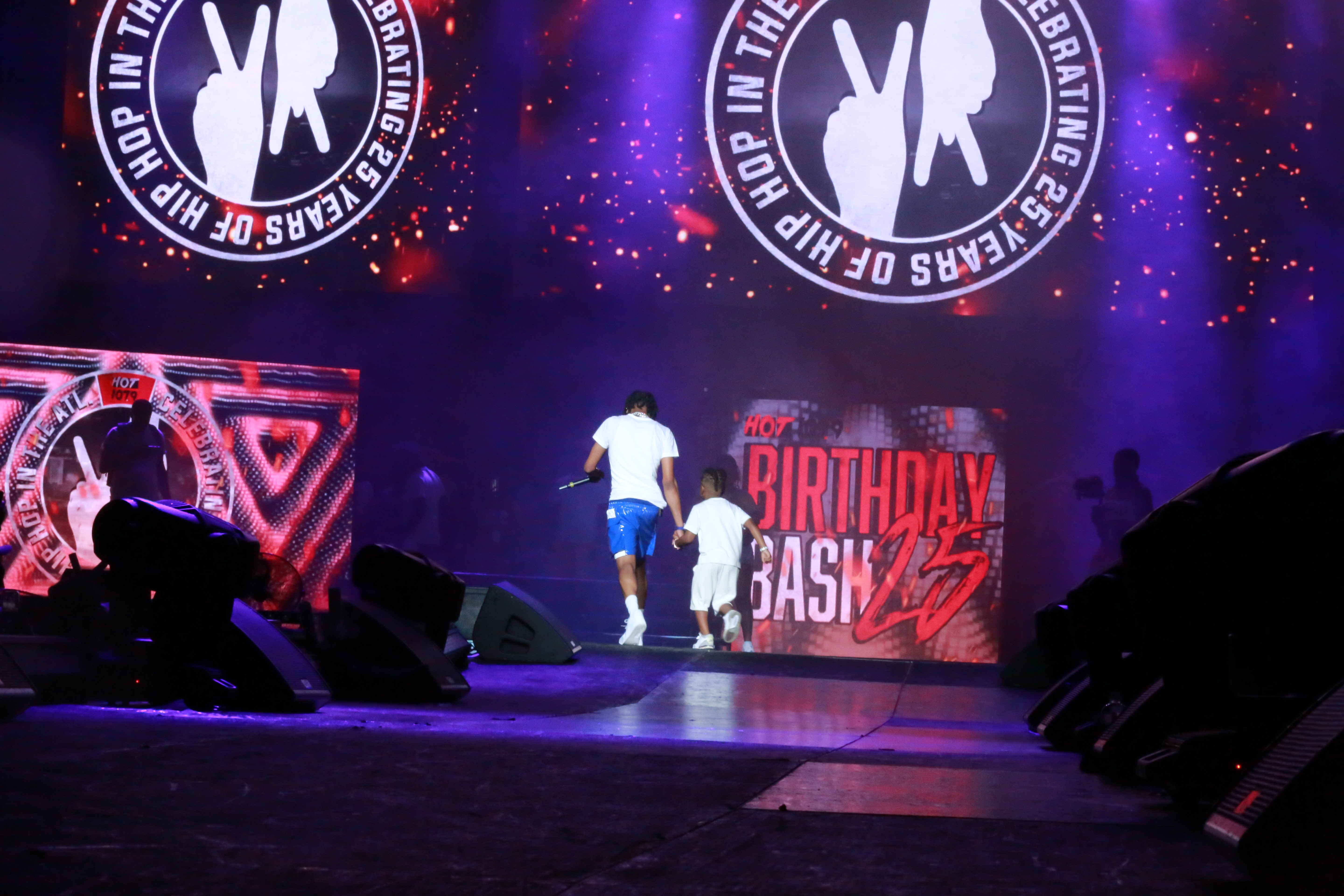 Lil Baby & His Son At Birthday Bash 25