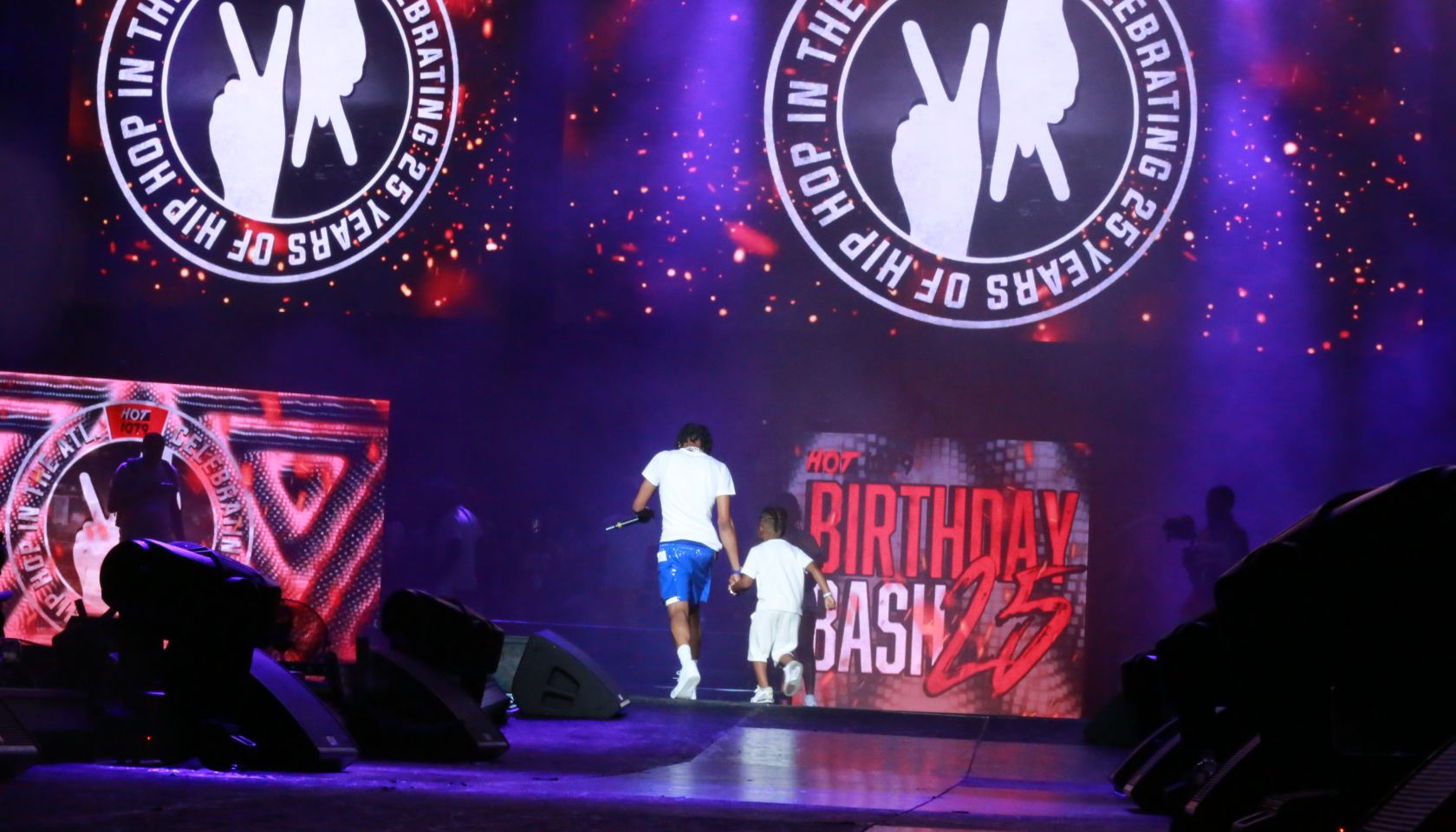Lil Baby & His Son At Birthday Bash 25