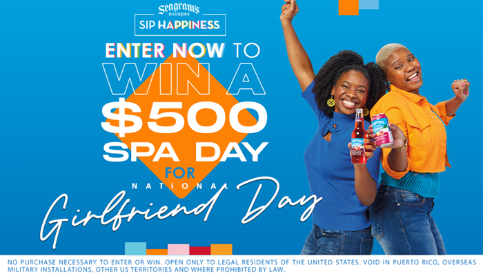 Seagrams Girlfriends Day $500 Giveaway Contest Graphics_July 2022