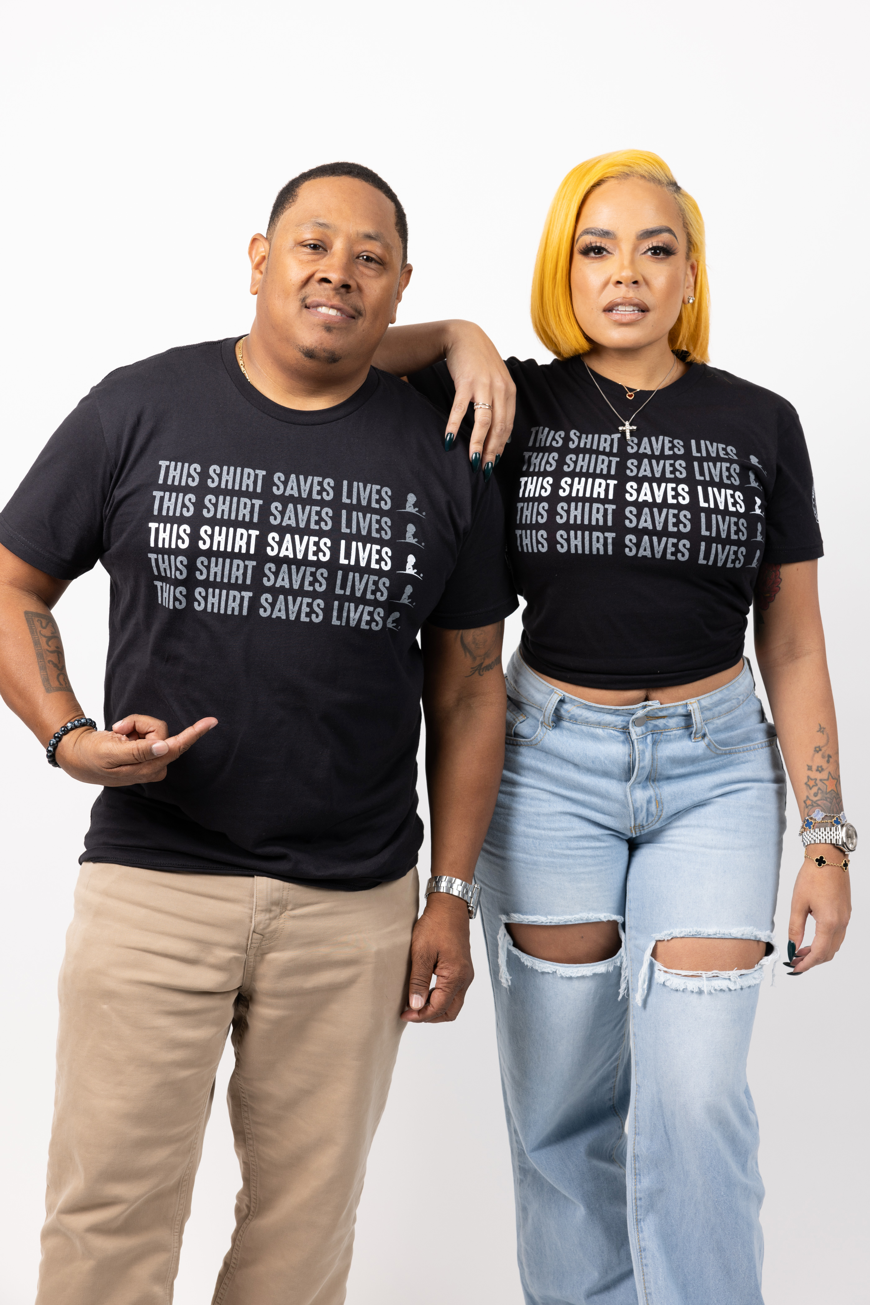 Urban Cares - Kyle Santillian & Lore’l (The Morning Hustle) - Celebrity Images