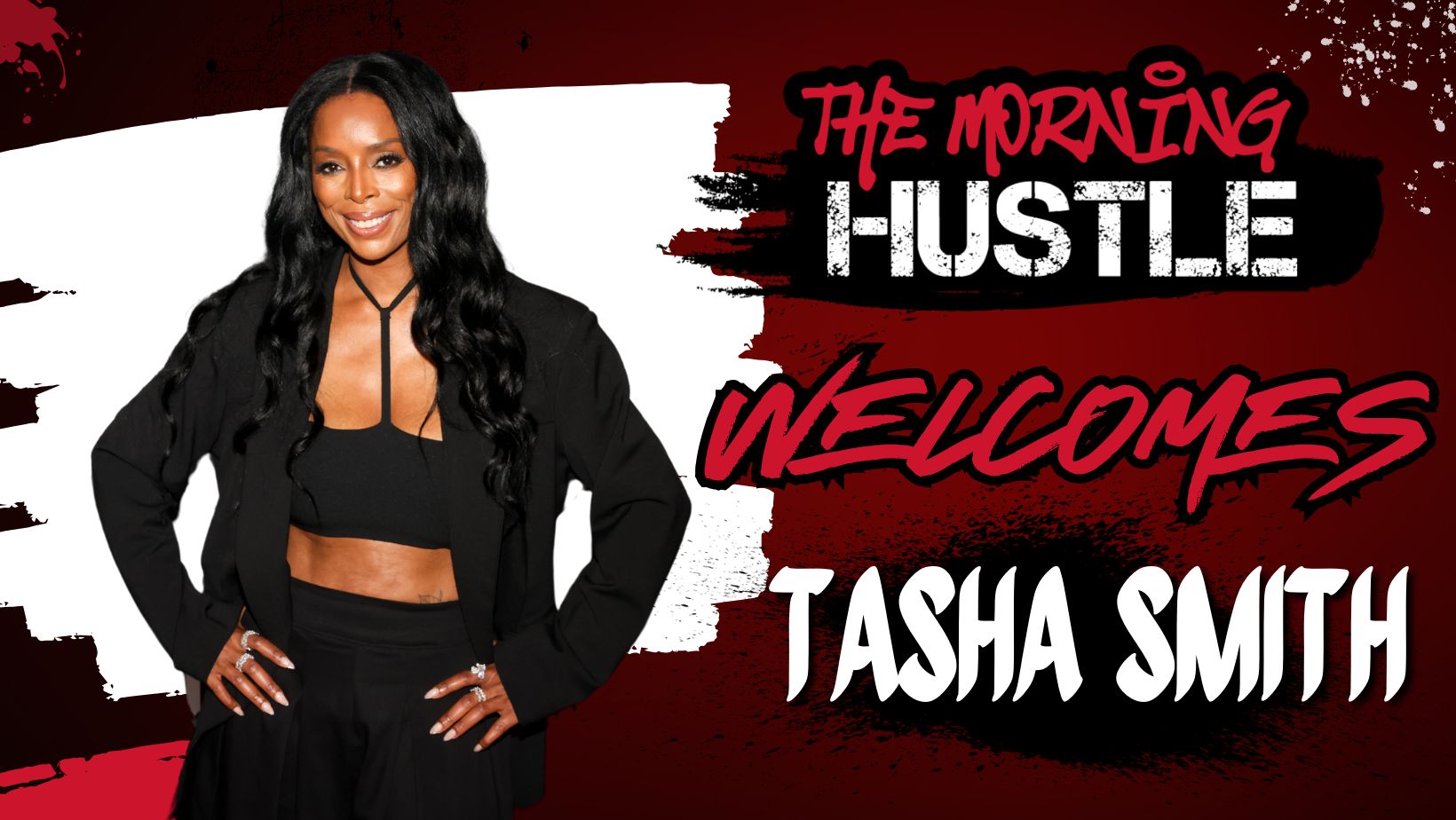Tasha Smith on the Morning Hustle