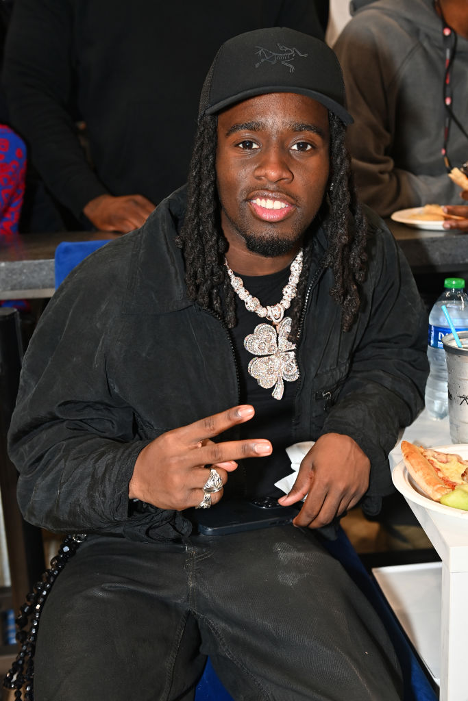 Celebrities Attend Los Angeles Lakers v Atlanta Hawks