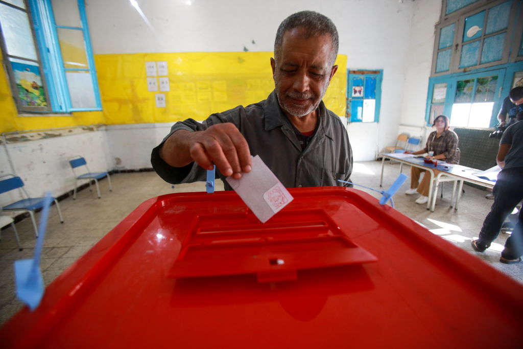 Tunisians Cast Votes In Presidential Elections