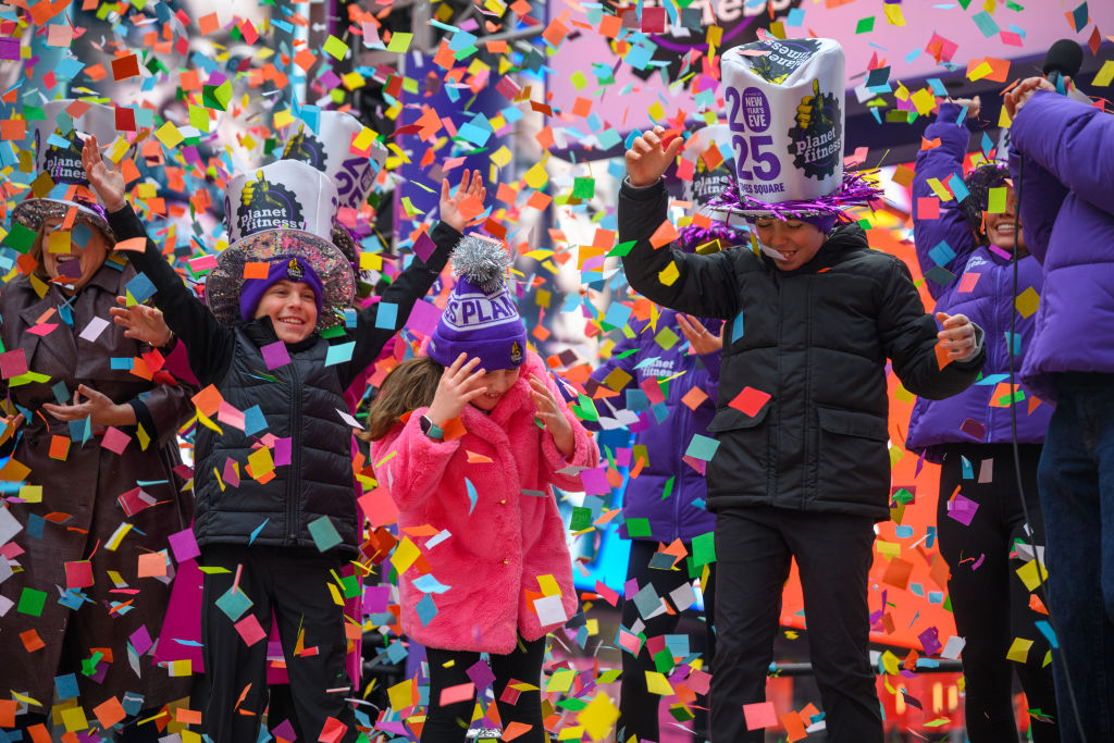 New Year's Eve Confetti Test