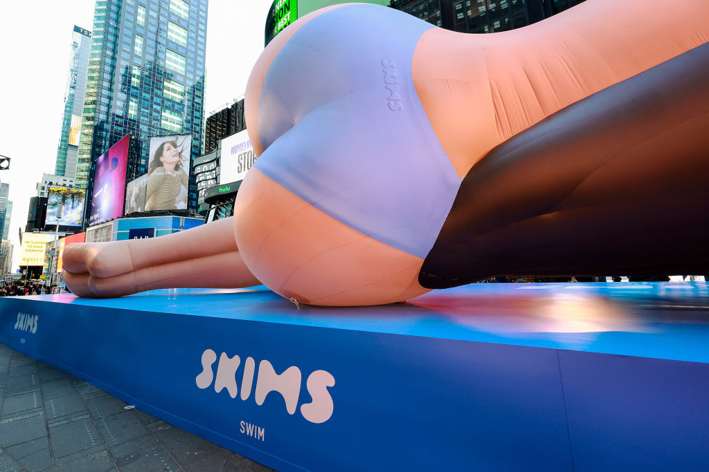 SKIMS Swim Launches with Massive 60-Foot Kim Kardashian Balloon in Times Square
