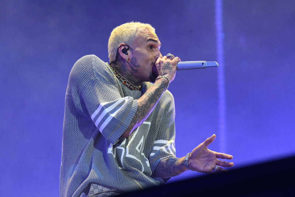 American Artist Chris Brown Performs In South Africa