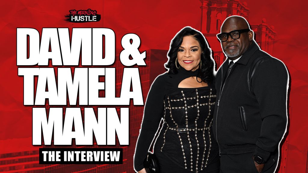 The Morning Hustle DAVID & TAMELA MANN INTERVIEW COVER
